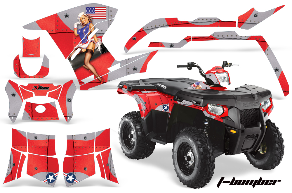 Polaris Sportsman 500-800 2011 Graphics TB-R